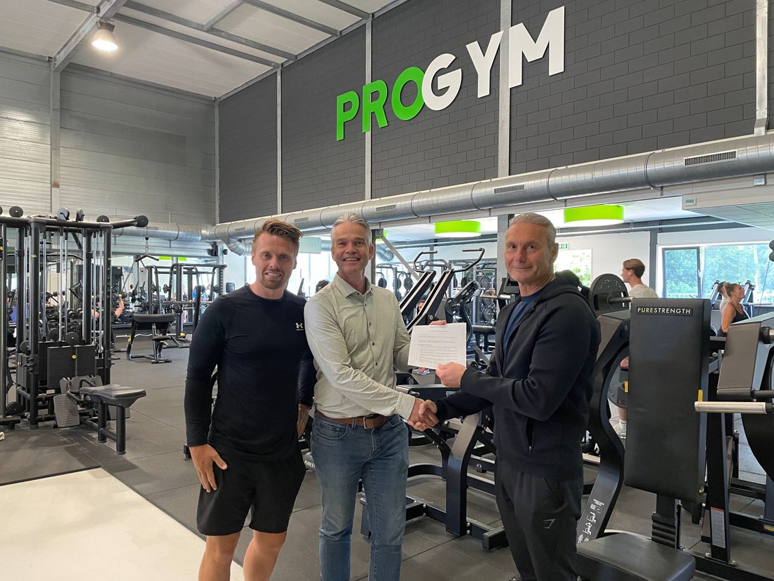 Ondertekening bij ProGym